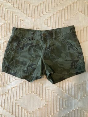 UNIONBAY Olive Camo Utility Shorts